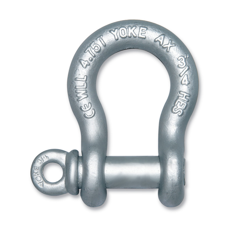 Forged Anchor Shackle with Screw  Pin. Carbon Steel