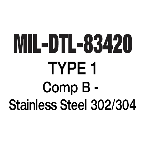 TYPE 1 -Comp B - Stainless Steel 302/304