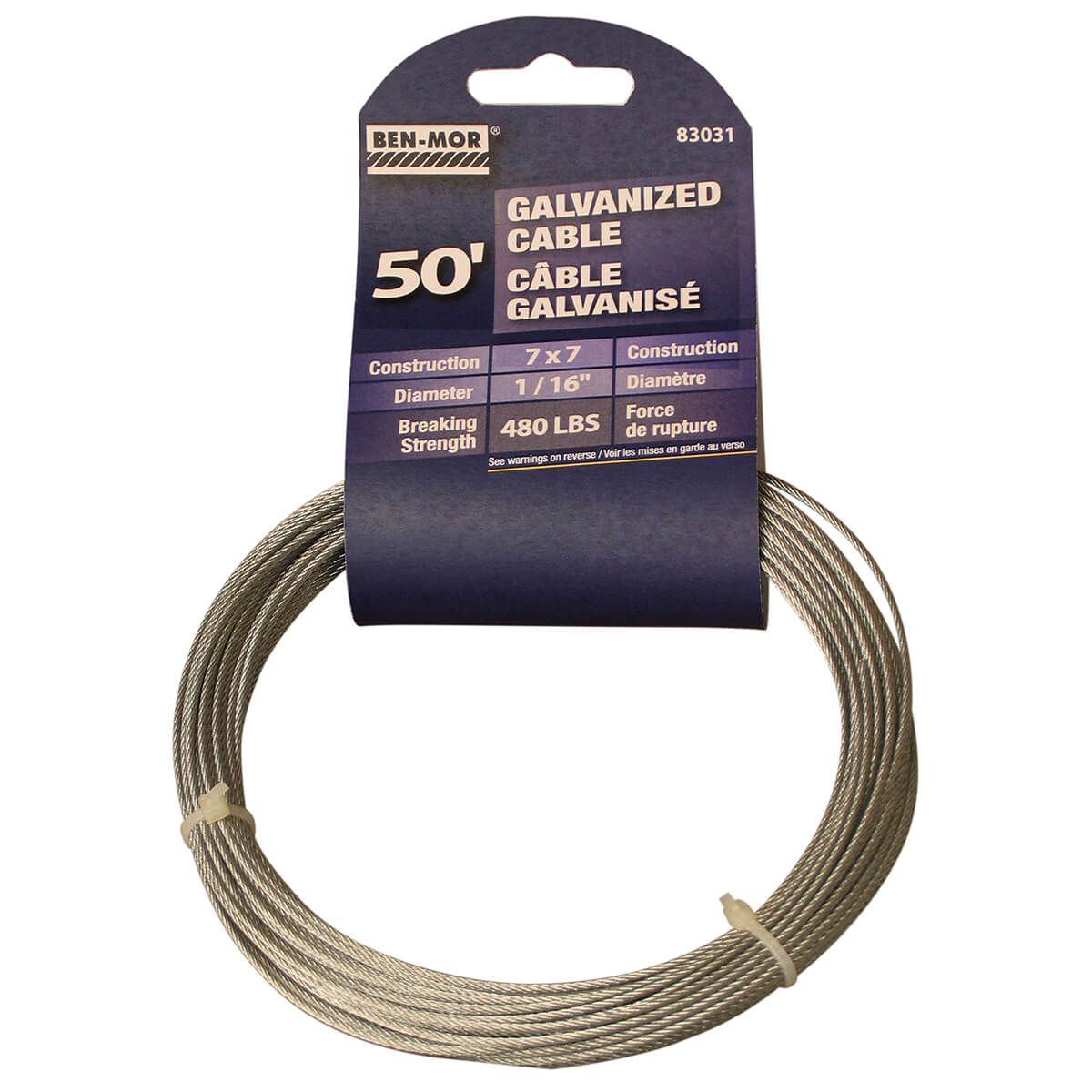 Galvanized Cable - Pre-Cut