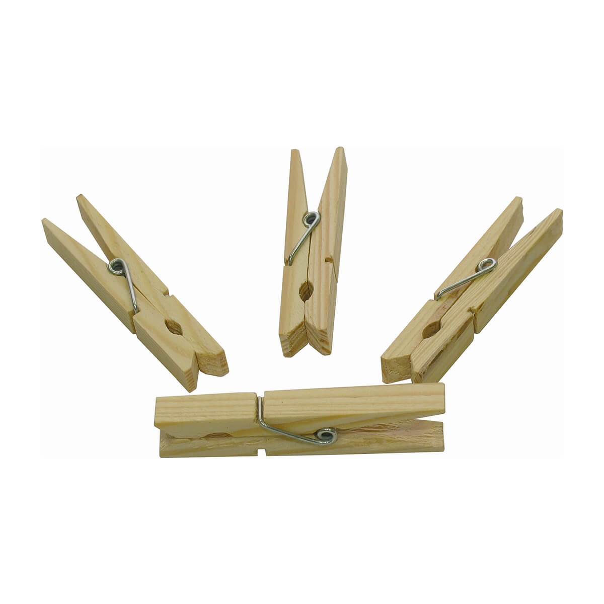 Wooden Clothespins - 100 / Bag