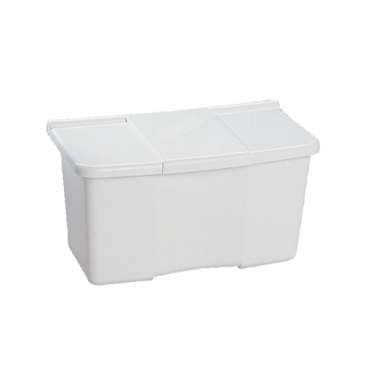 White Plastic Clothespin Box
