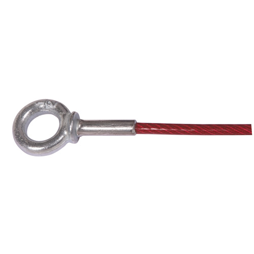 Eye Bolts Shoulder-Drilled (zinc plated, drop-forged)