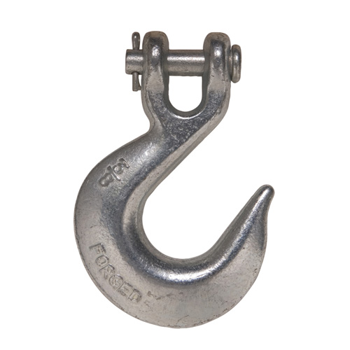 Clevis Slip Hooks (Gr. 40, zinc plated, forged steel quenched and tempered)