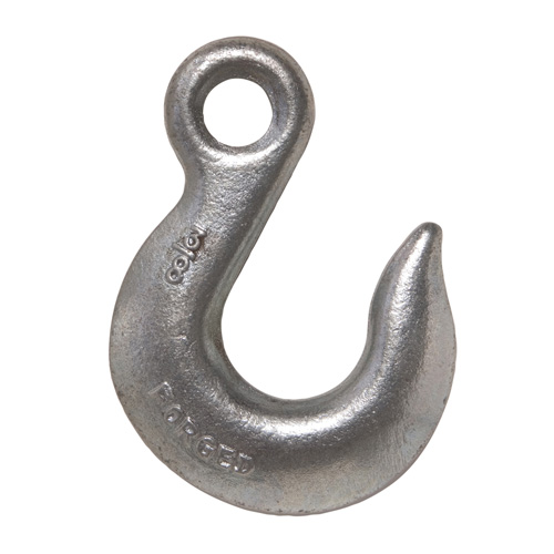 Eye Slip Hooks (Gr. 40 zinc plated, forged steel quenched and tempered)