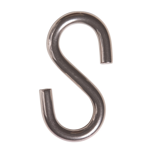 “S” Hooks (stainless steel 316)