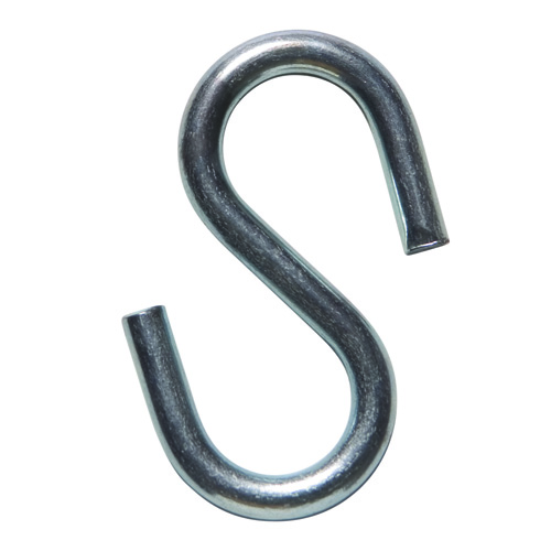 “S” Hooks  (zinc plated, low carbon steel)