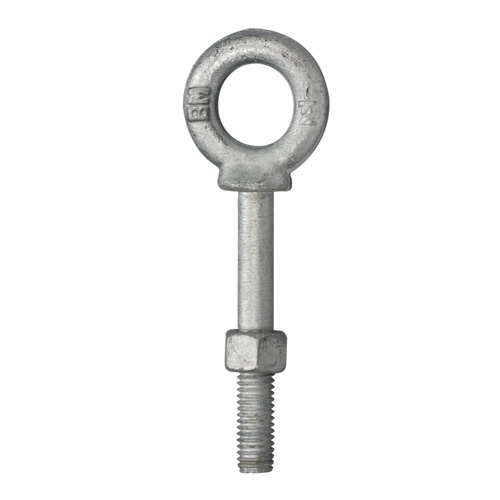 1/2-13 X 3-1/4 Steel Hot Dip Galvanized Forged 100pcs Ships Free in USA with Shoulder Eye Bolts 