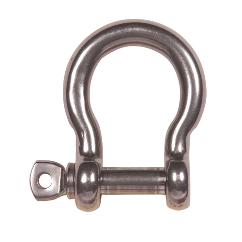 Screw Pin Shackles, Bow type (stainless steel 316)