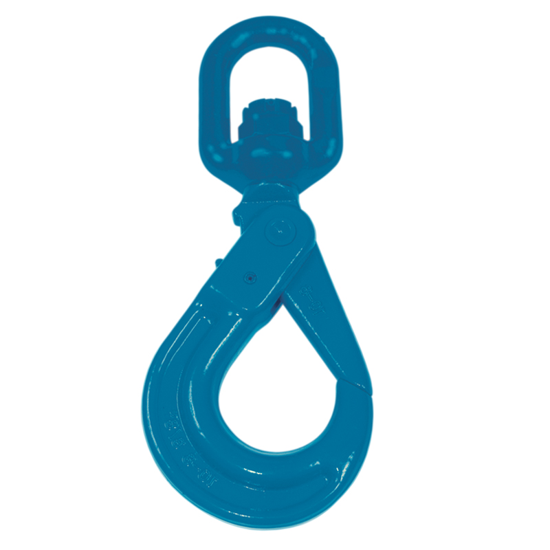 Swivel Self Locking Hooks* (Gr. 100 - Alloy steel, quenched and tempered)