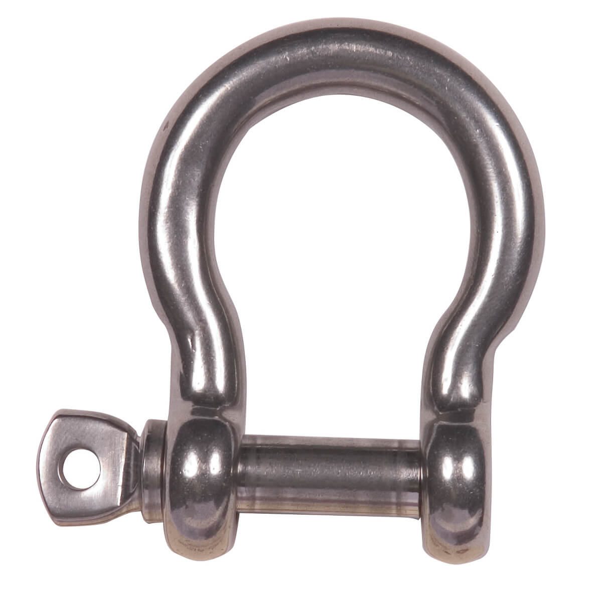 Screw Pin Shackle, Bow Type - Stainless Steel