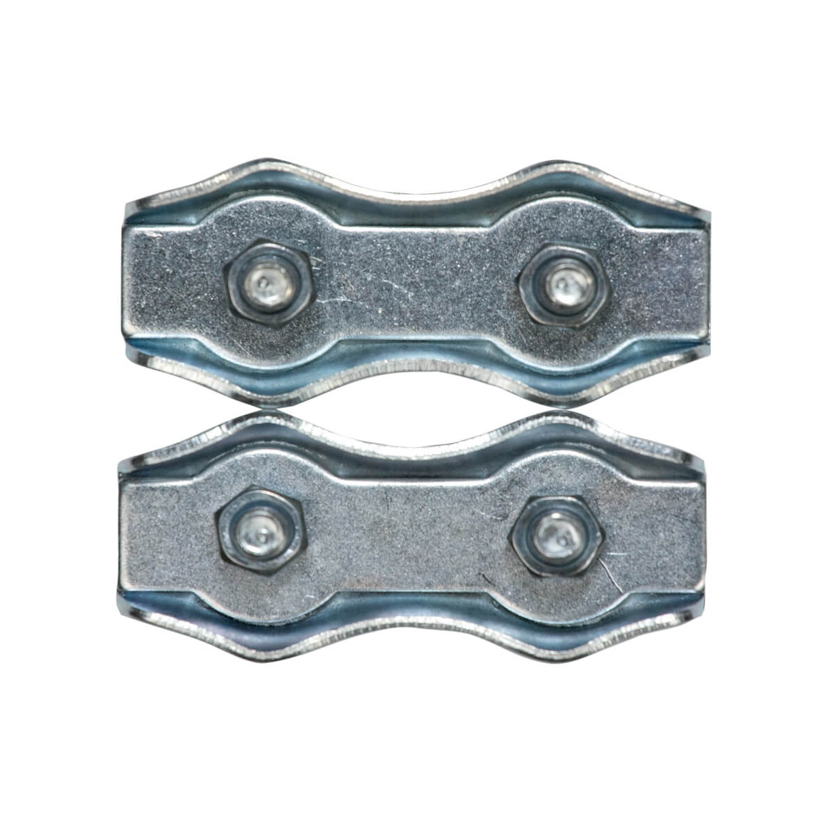 Double Wire Rope Clamp - Zinc Plated