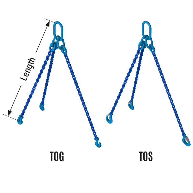 Chain Slings — Triples - G100